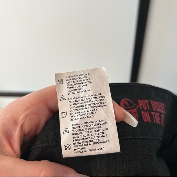 [30x30] Men’s Dickies Black Skateboard Flex Wide Leg Cargo Pants Jamie Foy - Picture 14 of 16